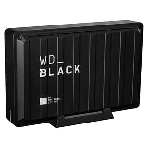 Western digital black d10 hdd esterno 8.000gb interfaccia usb 3.2 colore nero