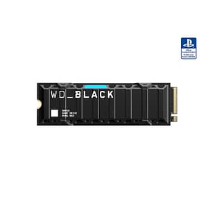 Western digital black sn850 ssd m.2 1.000gb pci express 4.0 nvme ufficialmente concessa in licenza per ps5 consoles fino a 7000mb/s black