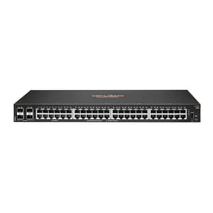 Hpe aruba 6000 48g 4sfo switch gestito l3 48 x 10/100/1000 + 4 x gigabit sfp montabile a rack