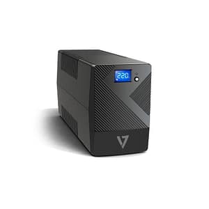 V7 ups1p600e ups da scrivania ups 600va con 6 uscite lcd touch