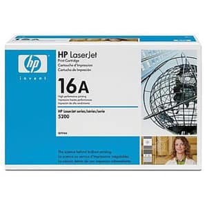 Hp 16a toner nero per laser jet 5200 garanzia italia (q7516a)
