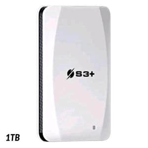 S3 plus play+ 1.000gb ssd portatile per gaming console ps5 white