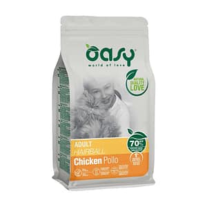 Oasy Adult Hairball per Gatto