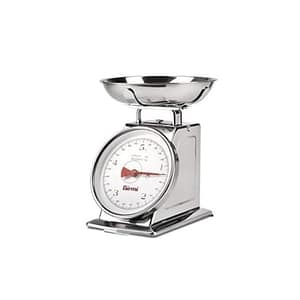 Girmi ps90 bilancia meccanica da cucina 5kg acciaio inox