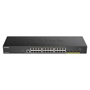 D-link dgs-1250-28x-e 28-porte layer 2-3 smart managed gigabit switch nero