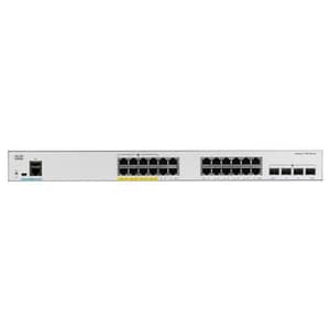 Cisco catalyst 1000-24fp-4g-l switch gestito l2 – 24 x 10/100/1000 (poe+) + 4 x gigabit sfp (uplink) poe+ (370 w) montabile su rack