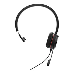 Jabra evolve 2 40 cuffia monoaurale con microfono ms 1 x usb-c nero