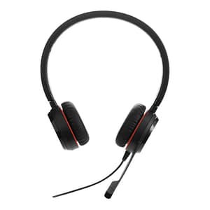 Jabra evolve 30 ii uc duo usb cuffie con filo microfono incorporato jack 3.5 mm + usb nero