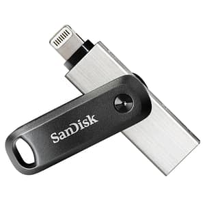 Sandisk ixpand go 256gb flash drive usb 3.0 girevole