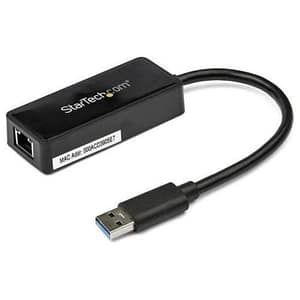 Startech adattatore usb 3.0 a ethernet gigabit nic con porta usb – nero