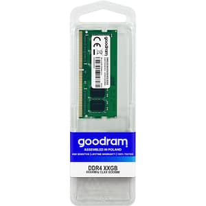 Goodram memoria ram 1x16gb 3.200 mhz tecnologia ddr4 tipologia so-dimm cl22