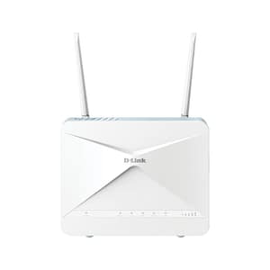 D-link eagle pro ai g415 router 4g/lte wi-fi 6 2 antenne esterne 3 x gigabit ethernet bianco