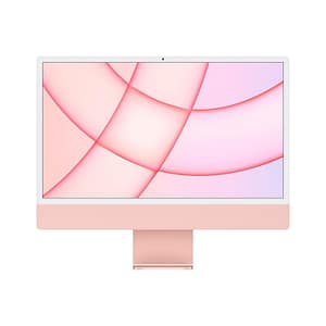 Apple imac 2021 24 retina 4.5k chip m1 gpu 7-core ram 8gb-ssd 256gb-macos big sur italia pink (mjva3t/a)