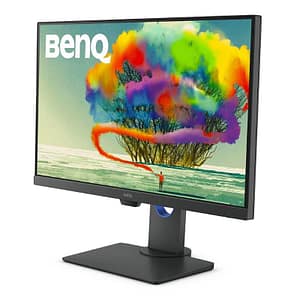 Benq monitor 27“ led ips pd2705u 2560 x 1440 quad hd tempo di risposta 5 ms