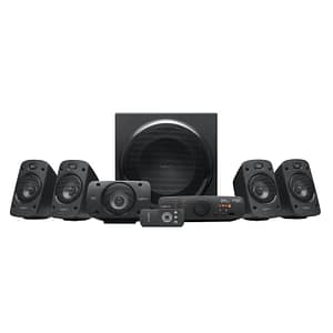 Logitech z906 surround sound speaker system 5.1 potenza 500w rms con telecomando nero garanzia ufficiale italia