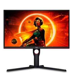 Aoc g3 25g3zm/bk gaming 24.5 led full hd w-led 16:9 300 cdm 0,5 ms 3000:1 240hz freesync premium 2 x hdmi 1 x displayport nero rosso