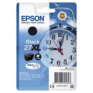 Epson cartuccia inchiostro nero sveglia serie 27xl