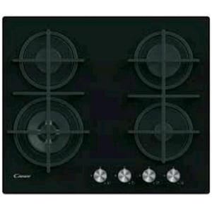 Candy cdk6gf4wekb piano cottura a gas 4 fuochi piano in vetro temperato nero