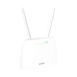 Tenda 4g06 router 300mbps wireless n300 4g lte volte cat.4 supp fdd lte-tdd-lte-wcdma-gsm 1p ge wan-lan1p ge lan 2ff sim 1p rj1