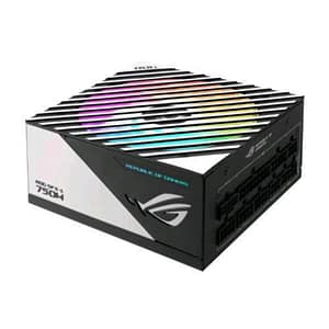 Asus rog loki sfx-l alimentatore gaming 750w platinium 80+ completamente modulare lambda a ventola argb pwm aura sync compatibile atx 3.0 pcie 5.0 ready