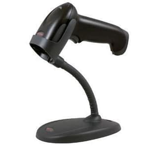 Honeywell voyager 1250g lettore codici a barre laser a linea singola brandeggiabile kit con cavo usb e stand inclusi nero
