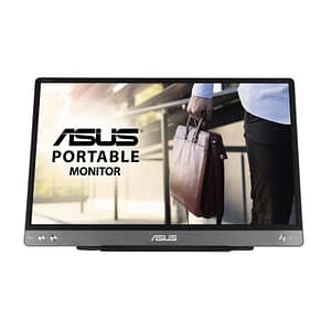 Asus mb14ac monitor portatile 14 led ips formato 16:9 contrato 700:1 1xusb colore grigio garanzia italia