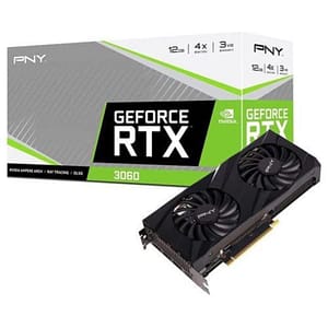 Pny scheda grafica geforce rtx 3060 12gb verto dual fan