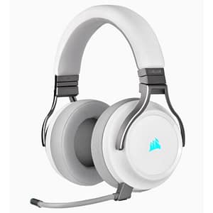 Corsair virtuoso icue cuffie con microfono wireless white corsair renewed