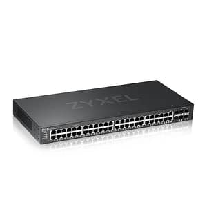 Zyxel gs2220-50-eu0101f switch di rete gestito l2 gigabit ethernet 10-100-1000 nero