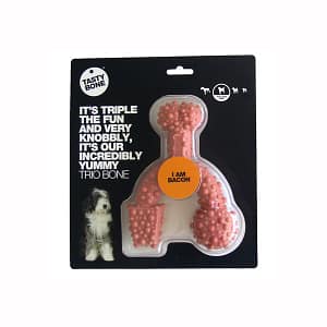 Tasty Bone Trio Large per la Masticazione del Cane
