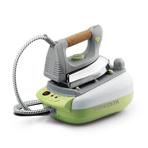 Termozeta 74347m ferro da stiro con caldaia separata 2.000w capacita` 600ml 3.5 bar piastra in alluminio colore verde/grigio