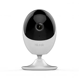 Hikvision hilook cube telecamera ip di sorveglianza da interno full hd wi-fi 2mp audio bidirezionale slot micro sd/sdhc/sdxc bianco