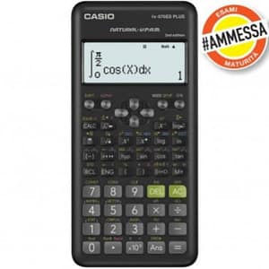 Casio fx-991es plus 2 calcolatrice scientifica con 417 funzioni e display naturale