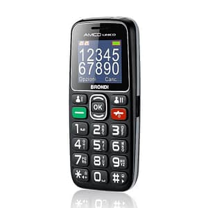 Brondi amico unico nero 1,8“ dual sim