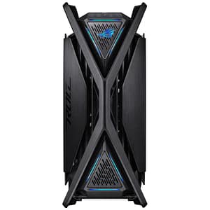 Asus rog hyperion gr701 case gaming atx full tower in alluminio pannelli tool-fre in vetro temperato filtro antipolvere rgb