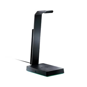 Cooler master gs750 stand cuffie qi usb 3.1 nero