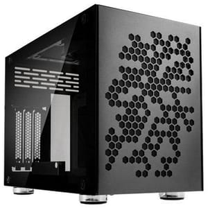 Kolink rocket heavy case alluminio e vetro temperato mini itx nero