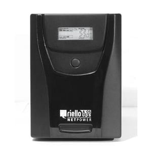 Riello netpower 1500 1500va 900w usb e rs232 colore black