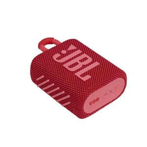 Jbl go 3 speaker bluetooth portatile cassa altoparlante wireless con design compatto resistente ad acqua e polvere ipx67 fino a 5h di autonomia usb rosso