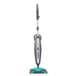 Hoover cap1700d scopa a vapore 1.700w alimentazione con/senza cavo capacita` 0.7lt 2 panni inclusi colore grigio/verde