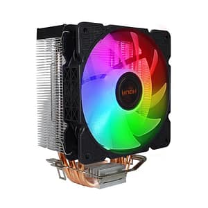 Noua disturbia dissipatore per cpu tdp 135w 4 tubi di calore e ventola pwm da 120 mm rainbow fixed compatibile con 1200 – am4 am5