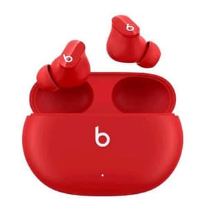 Beats by dr. dre studio buds cuffia auricolari wireless impermeabilita ipx4 cancellazione del rumore rosso