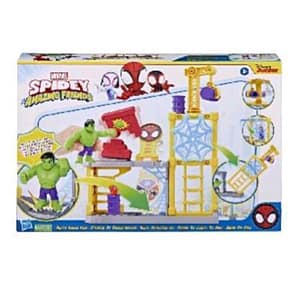 Hasbro spidey e i suoi amici playset hulk spaccatutto