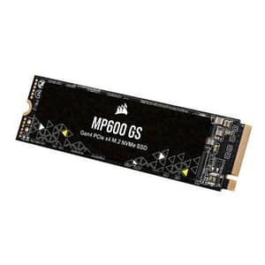 Corsair mp600 gs ssd m.2 1.000gb pci express 4.0 3d tlc nand nvme velocita di lettura 4800 mb/s velocita di scrittura 3900 mb/s black