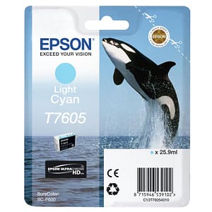 Epson cartuccia inchiostro ciano chiaro squalo