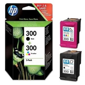 Hp cartucce ink 300 nero tricromia