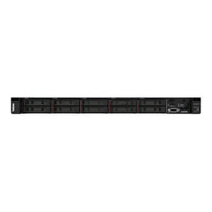Lenovo sr250 v2 server rack xeon e-2334 (4c 3.4ghz 8mb cache/65w) ram 1 x 16gb, o/b, 2.5 hs (8), sw raid, hs 450w titanium xcc enterprise, rail