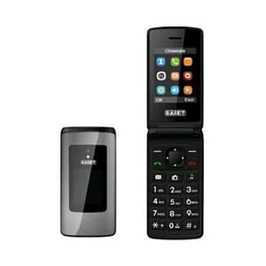 Saiet like st-mc20 dual sim 2.4 clamshell radio fm italia graphite
