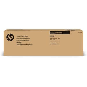 Hp samsung clt-y659s giallo originale cartuccia toner (su570a)