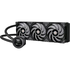 Thermaltake toughliquid ultra 360 cpu aio liquid kit raffreddamento a liquido triple fan 2500rpm 28.1db nero/grigio